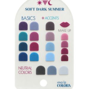 Soft Dark Summer – breloczek kolorystyczny Viva La Colora
