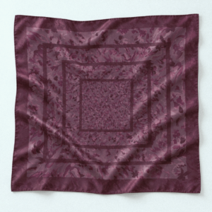 Apaszka 100% jedwab 90×90 velvet bloom
