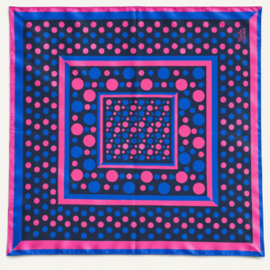 Apaszka 100% poliester 90×90 pop dots