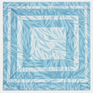 Apaszka 100% poliester 90×90 blue sky