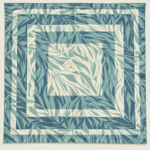 Apaszka 100% poliester 90×90 eucalyptus